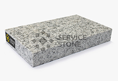 Брусчатка Белла Вайт полнопиленная 200х100х30