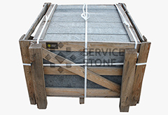 Бордюр ГП1 из лабрадорита, размер 300х150хL