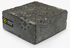 Брусчатка Габбро из карандаша 100х100х50