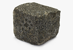 Колотая гранитная брусчатка Габбро 50х50х50