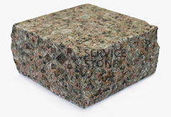 Васильевская колото-пиленая брусчатка 100х100х50