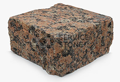 Емельяновская колото-пиленая брусчатка 10х10х5 см