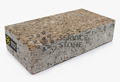 Брусчатка Жадковское 200х100х50 пиленая верх термо