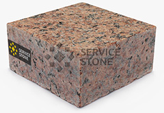 Лезниковская брусчатка 100х100х50 пиленая верх термо