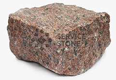 Лезниковская колотая брусчатка 100х100х50 мм