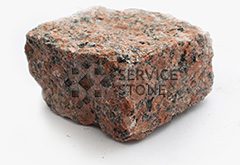 Колотая Емельяновская брусчатка 100х100х50