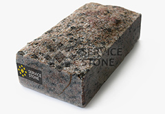 Брусчатка Летнереченская пилено-колотая 200х100х50 из карандаша