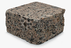 Межиричский гранит колото-пиленый 100х100х50