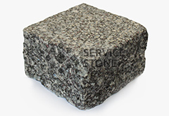 Брусчатка Жежелевская, размер 100х100х50, колото-пиленая