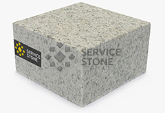 Брусчатка Мансуровское 100х100х50, пиленая верх термо