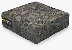 Пиленая брусчатка из Украинского Лабрадорита 100х100х30