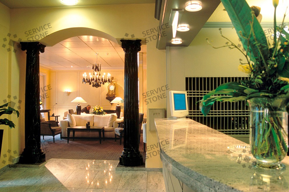 столешница для стойки рецепшена